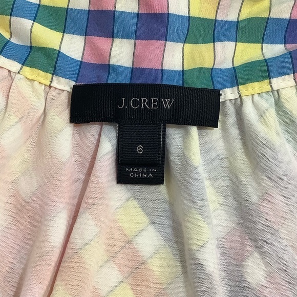 J crew halter sleeveless summer shift dress SZ 6 - Picture 2 of 16